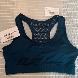 Navy Zyia Bomber Bra